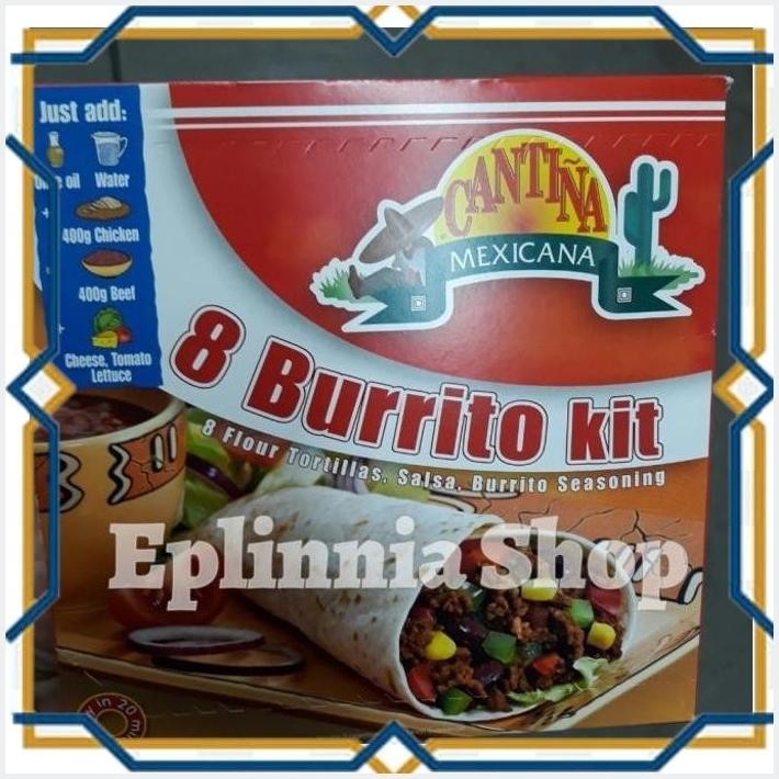 

[EPL] CANTINA MEXICANA 8 BURRITO KIT 525 GR