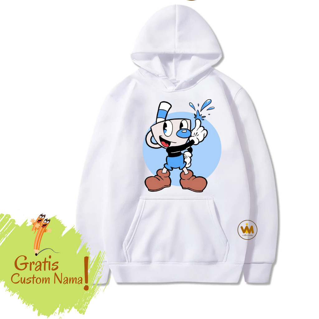 CUPHEAD / HOODIE ANAK MOTIF CUPHEAD / FREE CUSTOM NAMA