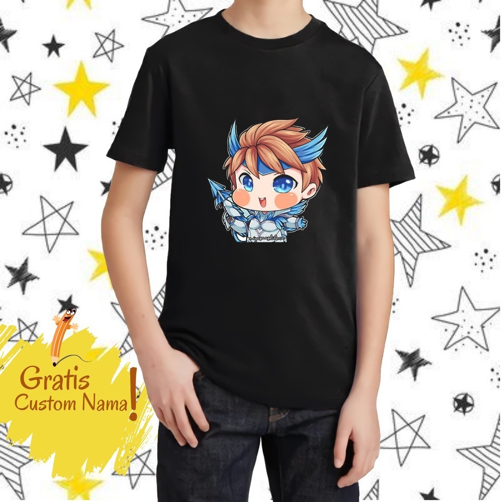 Kaos Anak Mobile Legends / Baju Kaos Anak Mobile legends