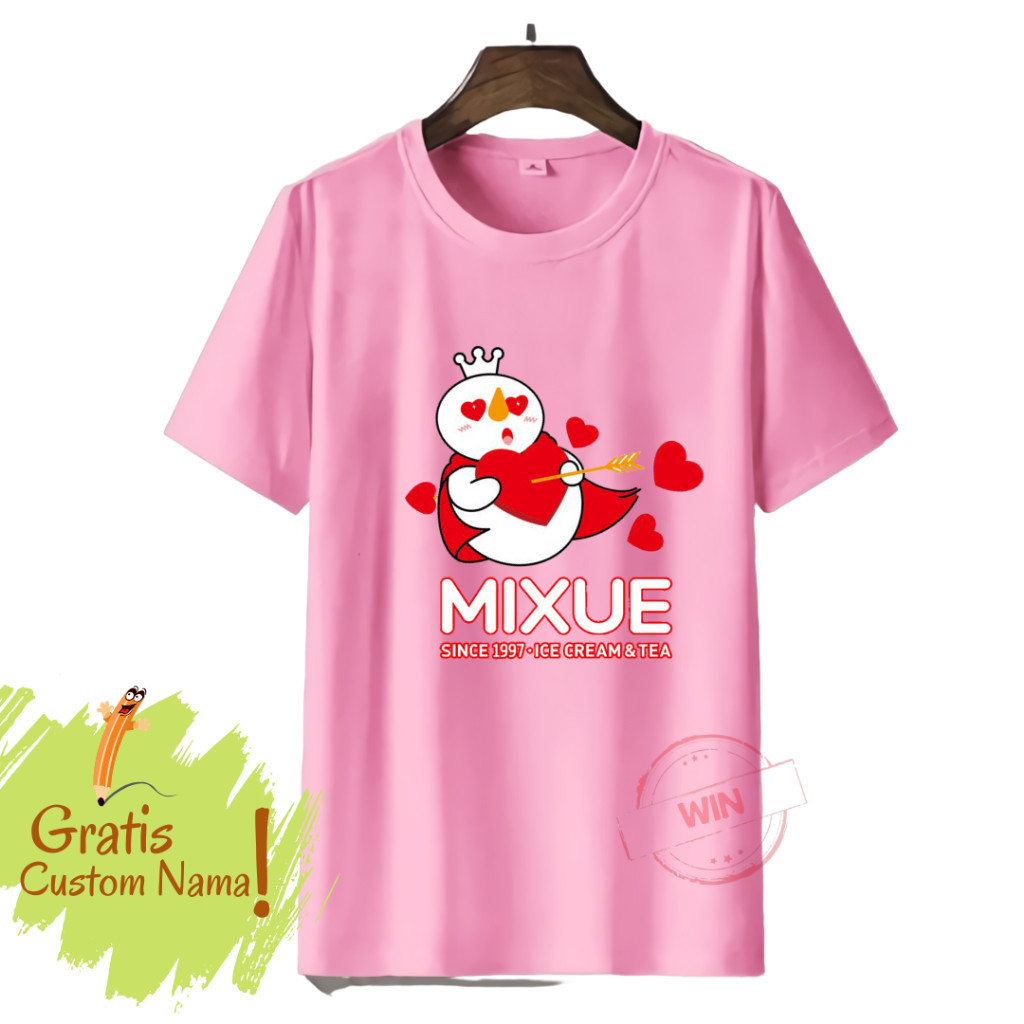 KAOS ANAK MIXUE / KAOS ANAK TANGAN PENDEK MIXUE