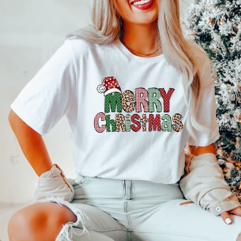 Merry Christmas Shirt Merry Happy Christmas Shirt Christmas Shirt Christmas Gift Shirt Merry Christm