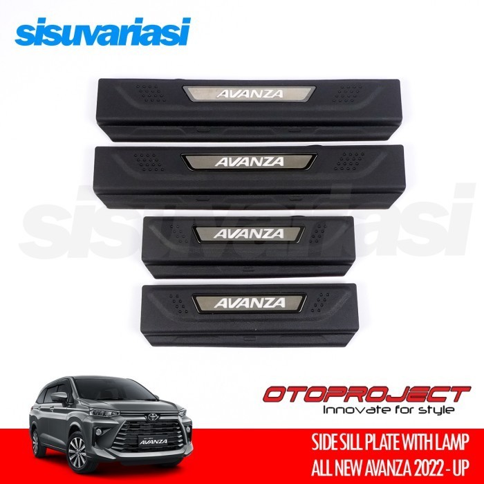 Avanza 2022 2023 2024 Sillplate Sill Plate Lampu Aksesoris Otoproject