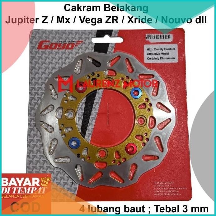 Cakram Belakang Yamaha Jupiter Mx Z Vega ZR Xride Nouvo Piringan Rem 1