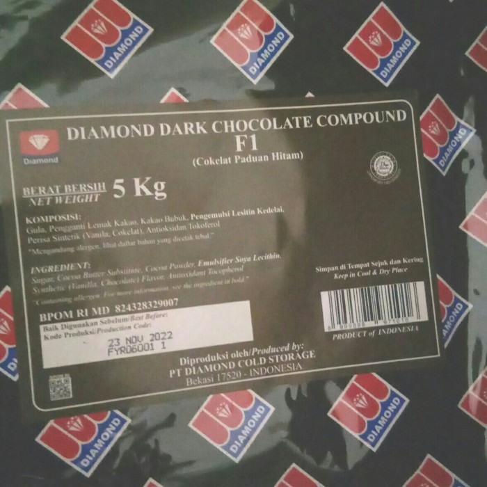 

Cabina Diamond Dark Chocolate Compound F1 5Kg