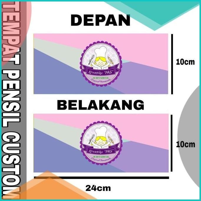 

tempat pensil pouch pencil case pouch karakter design custom 19F3B2024