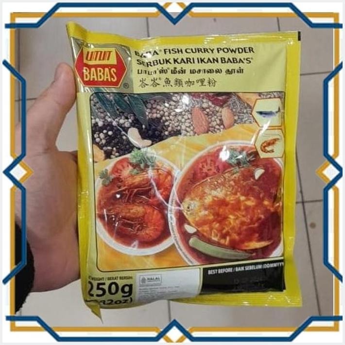 

[LDY] BABA FISH CURRY POWDER 250GR SERBUK KARI IKAN