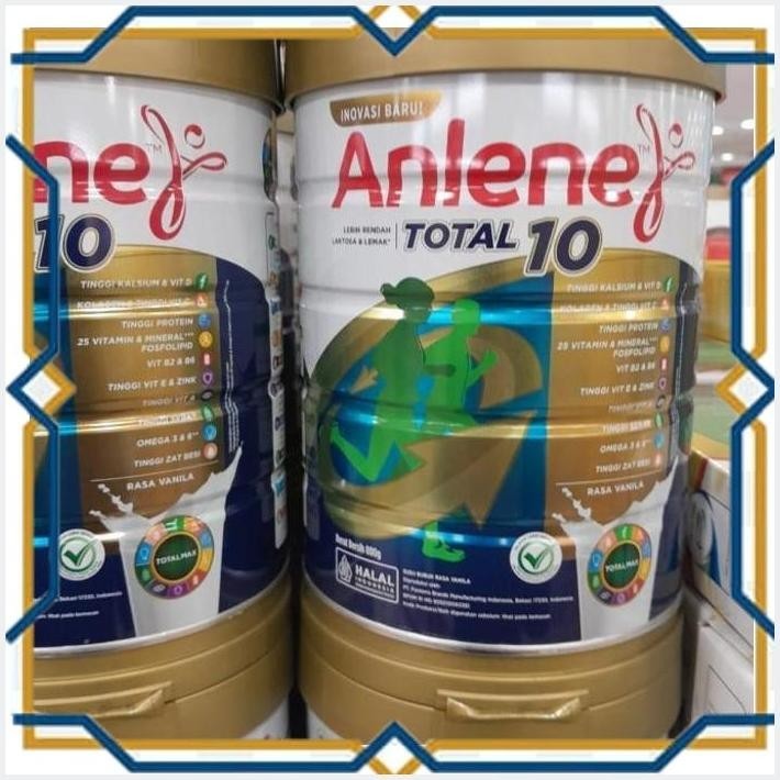 

[LDY] ANLINE TOTAL 10 SUSU BUBUK RASA VANILA 800GR RENDAH LAKTOSA & LEMAK