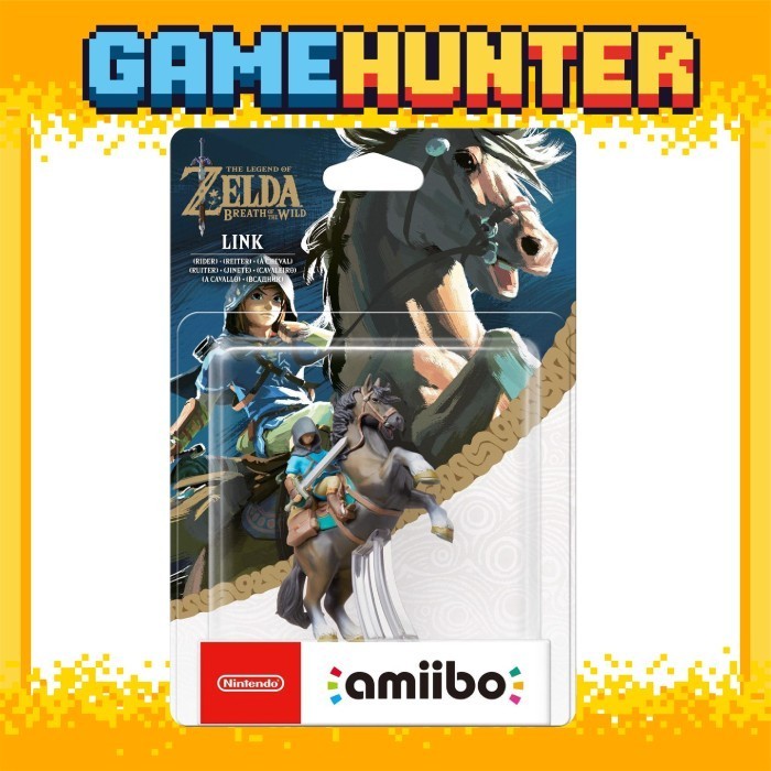 AMIIBO LINK RIDER - THE LEGEND OF ZELDA BREATH OF THE WILD #ORIGINAL