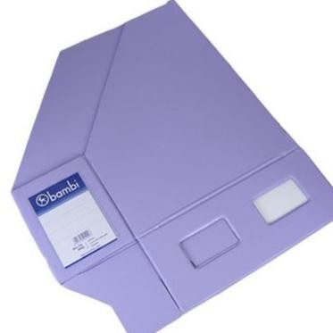 

BOX FILE BAMBI 1033 JUMBO 20 PURPLE - JUMBO LC