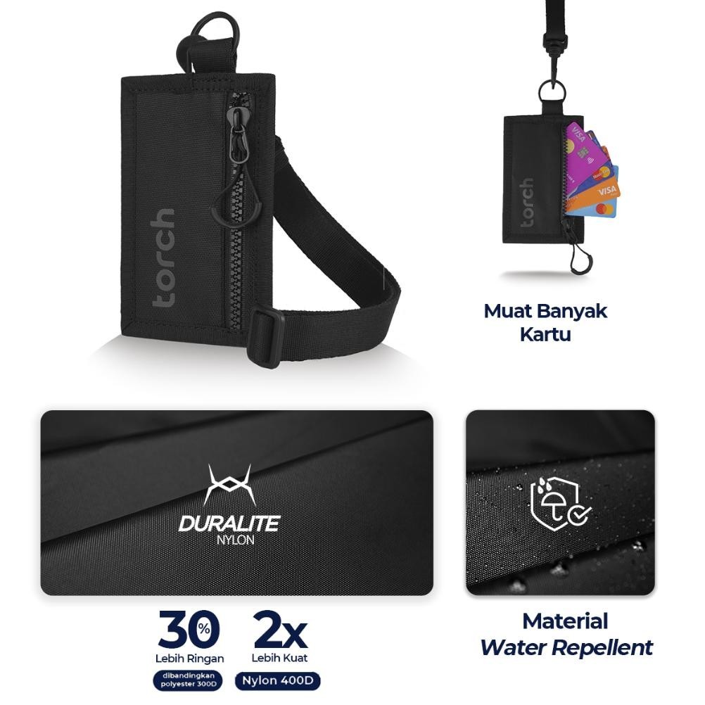 TORCH SAMGEO DOMPET GANTUNG KOIN UANG GANTUNGAN KUNCI ANTI AIR - HANGING WALLET KEY CHAIN SHOPEE