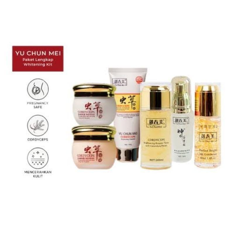 YU CHUN MEI CORDYCEPS BPOM INDONESIA / SKINCARE YU CHUN MEI BPOM