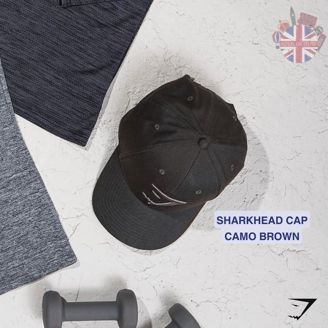 Diskon Murah  Gymshark Baseball Sharkhead Cap Men/Hat/Topi Snapback [100% Original]
