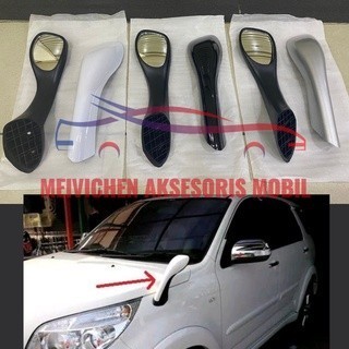 spion tanduk kap mesin toyota rush / terios 2007 sampai 2017 hitam silver putih abu Merah biru 2008 