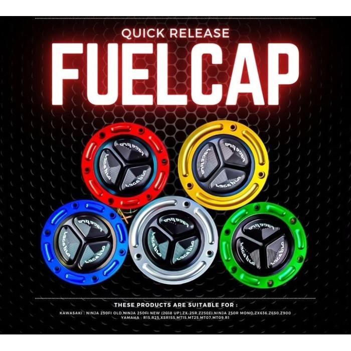 FUEL CAP R15 FUEL CAP MT15 TUTUP TANGKI RACEPRO R25 FUEL CAP R15