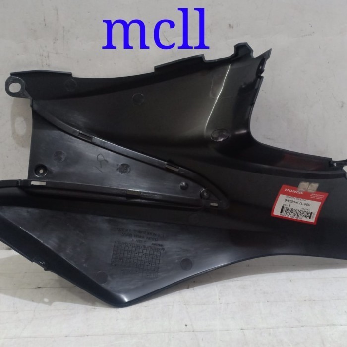 COVER TANGKI SUPRA FIT NEW KIRI ORIGINAL 64330-KTL-690