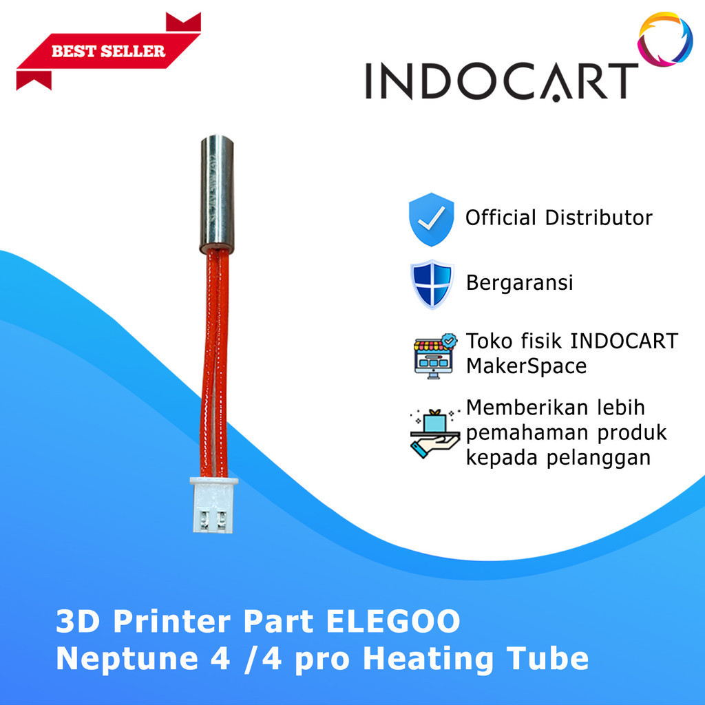 3D Printer Parts Elegoo OEM Heating Tube Elegoo Neptune 4/4 Pro