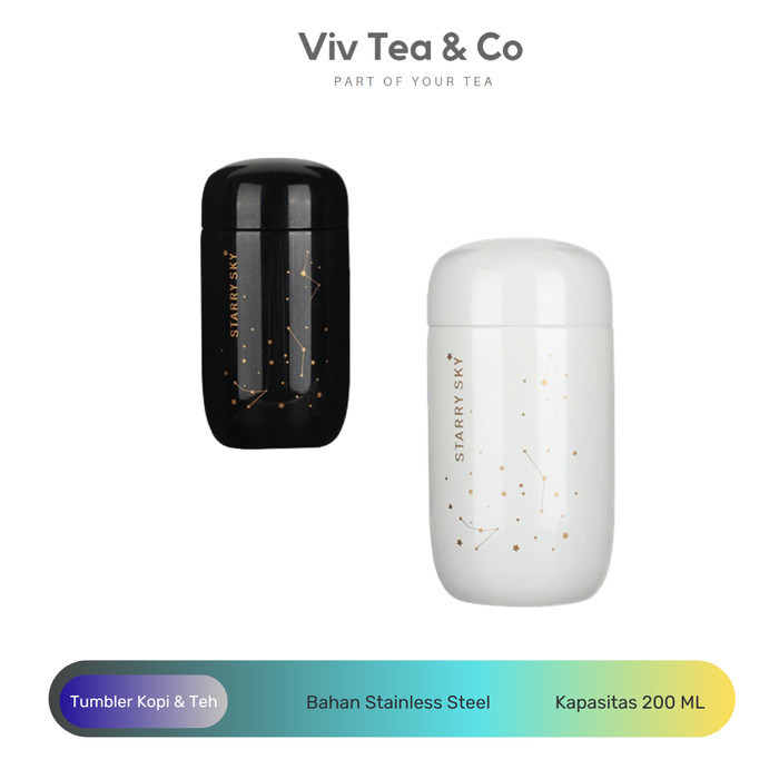 Tumbler Kopi Stainless 200ml Termos Air Mini