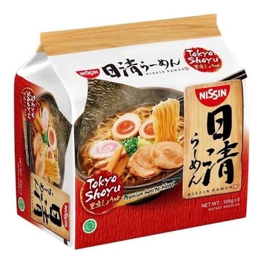 

Mie Nissin Ramen Tokyo Shoyu / Nissin Tokyo Shoyu Ramen 5 x 106 Gram B77S