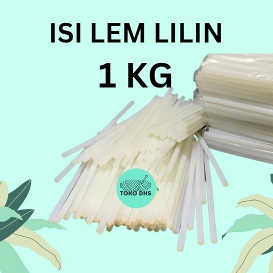 

(1 KG) ISI LEM TEMBAK KILOAN / LEM BAKAR KILOAN / GLUE GUN REFILL / LEM LILIN TEMBAK KECIL BESAR 1 KG TERLARIS