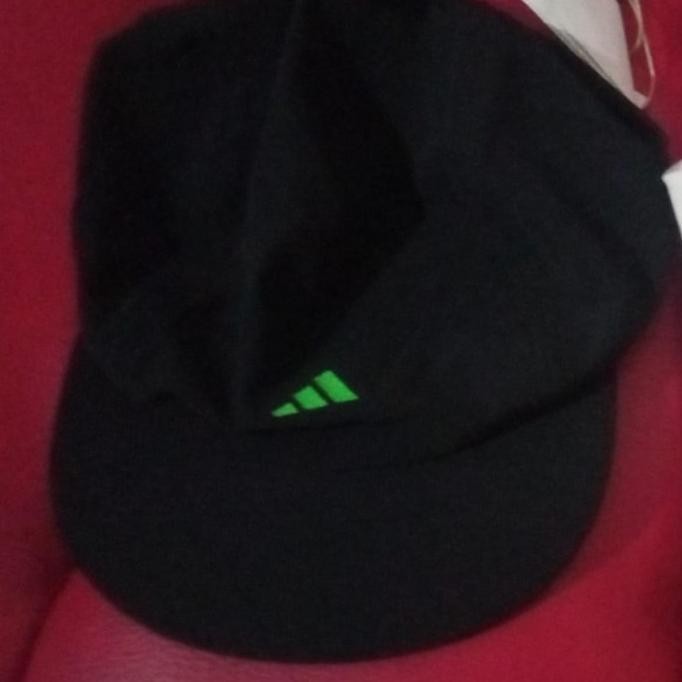 Topi sepeda lari adidas cycling four panel cap original