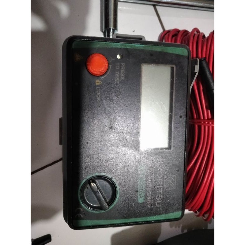 grounding tester/earth tester KYORITSU KEW4105A ORI bekas pakai/seken/second