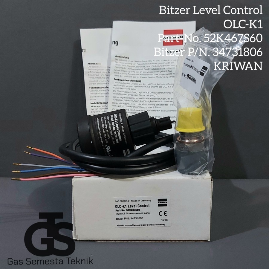 Bitzer Level Control OLC-K1 Kriwan