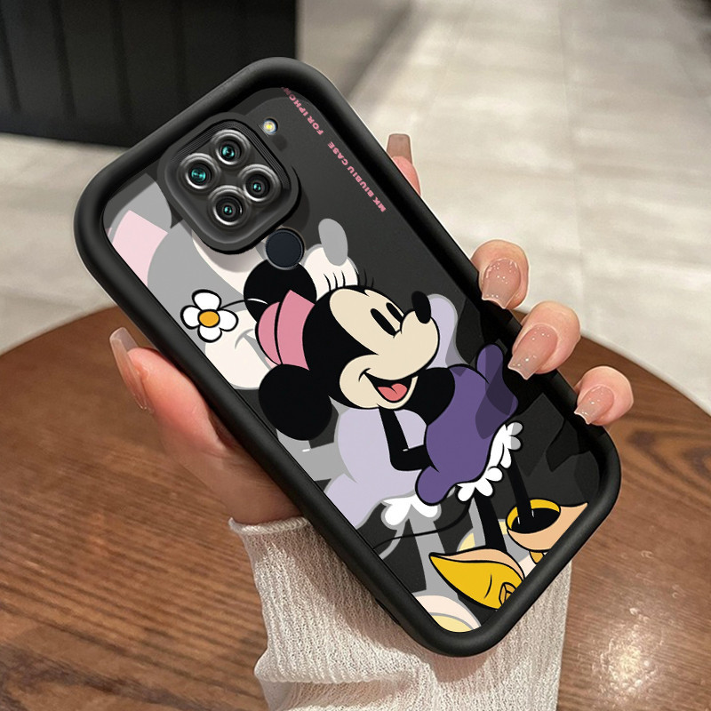 Casing Hp Xiaomi Redmi Note 9 Redmi Note 9s Case lembut Kesing sarung HP pola Mickey lucu casing pon