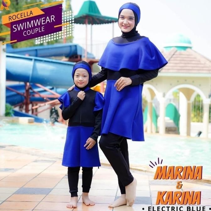 Swimwear Couple, Baju Renang Couple Ibu Dan Anak, Baju Renang Muslimah Paling Viral