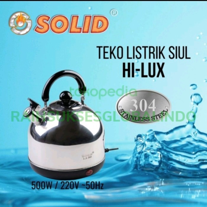 ~@~@~@~@] Teko/Ceret/Kette listrik Stainless Solid