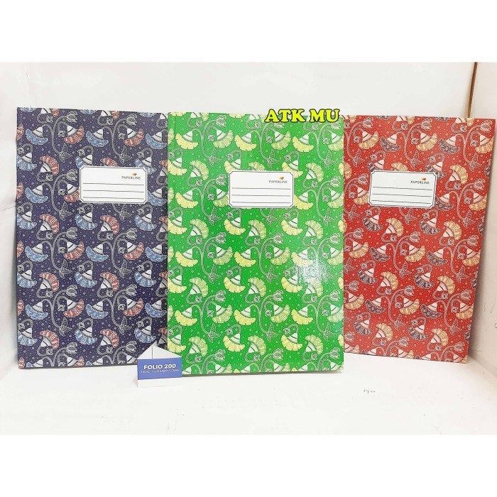 

HARGA DISKON Buku Folio 200 Paperline / Buku Hardcover / Buku Sampul Tebal isi 200