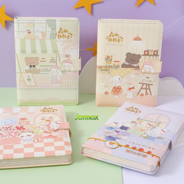 

HRG DISKON Magnetic Notebook Sweet Shop / Diary Jurnal agenda Planner Buku tulis