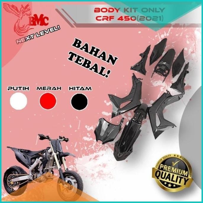 Body kit CRF 450/150 2021 Best Quality 19F3B2024 suku cadang