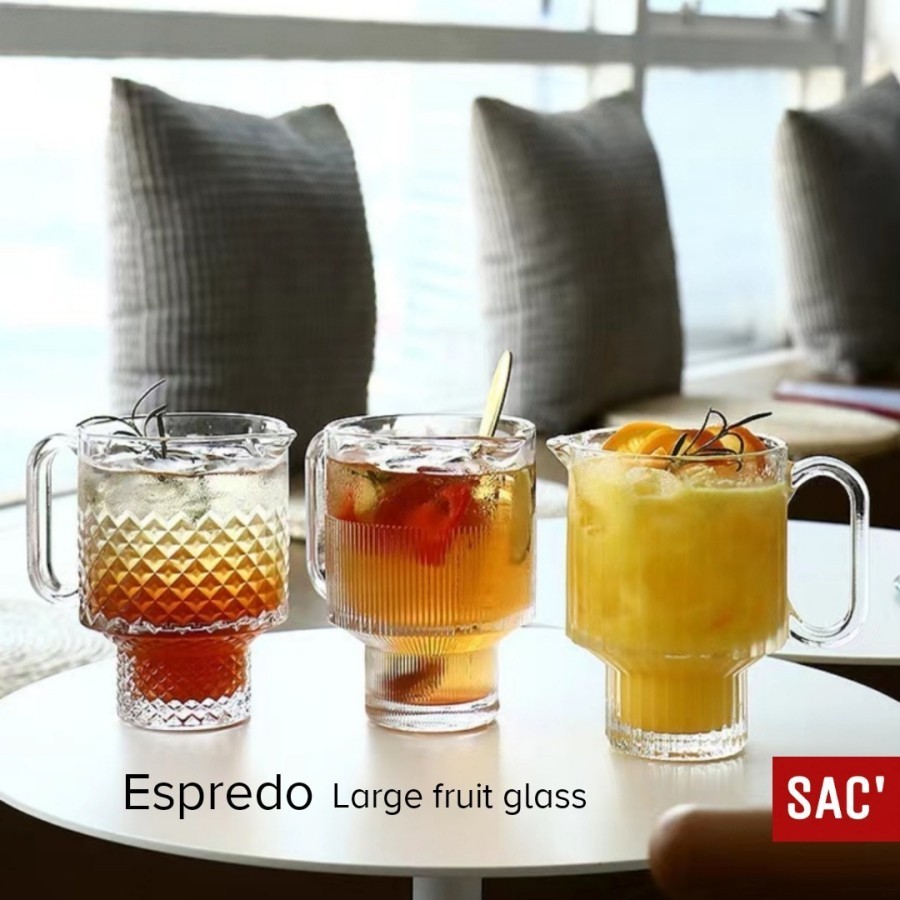 FREE SHIPPING / READY BALI ESPREDO BIG COCKTAIL GLASS MUG GELAS KACA GELAS KOPI TEH SUSU MINUM