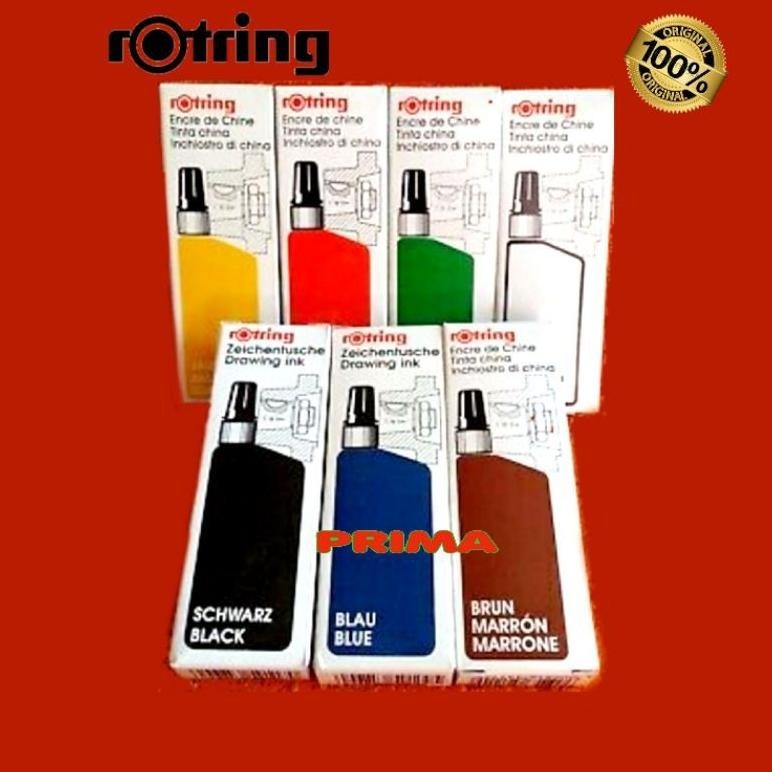 

Banyak Promooo !!! Tinta Rotring 23 Ml (Tersedia Semua Warna)