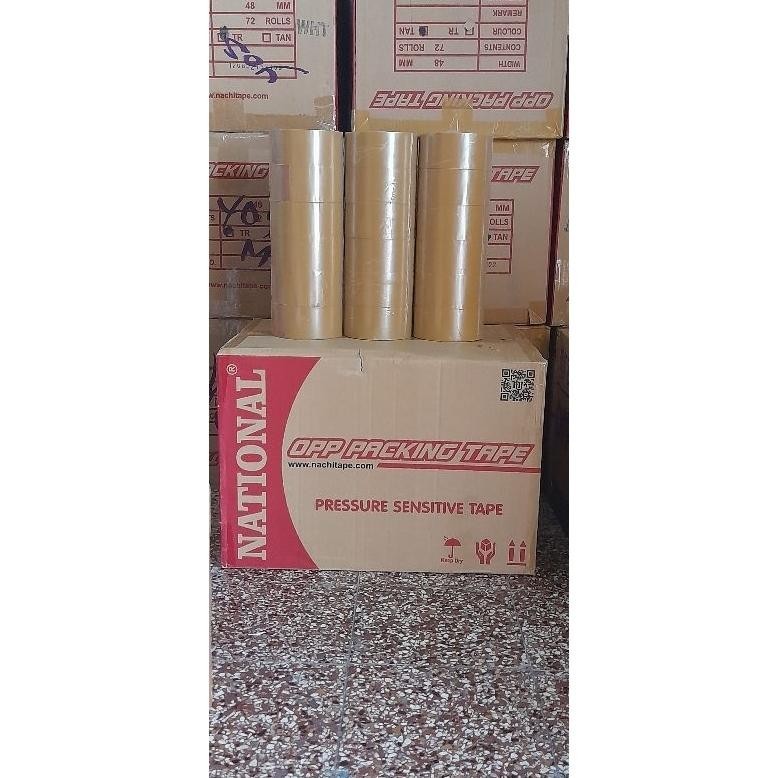 

Sedang Promooo !!! Lakban National Nachi Tape 48Mm X 100Yard (1Dus Isi 72Pcs)