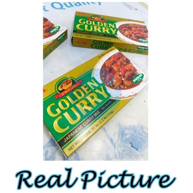 

S&B Golden Curry 1Kg Medium Hot | Kari Blok | Kari Jepang