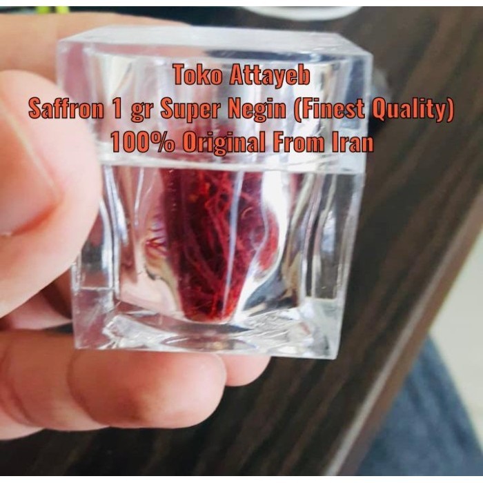 

Saffron 1 Gr Super Negin (Finest Quality Saffron ) 100% Original Iran