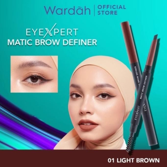 Wardah Matic Brow definer / Pensil Alis / Pensil Alis Wardah