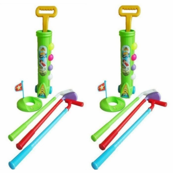 MAINAN SET GOLF ANAK - OLAHRAGA GOLF ANAK EDUKATIF