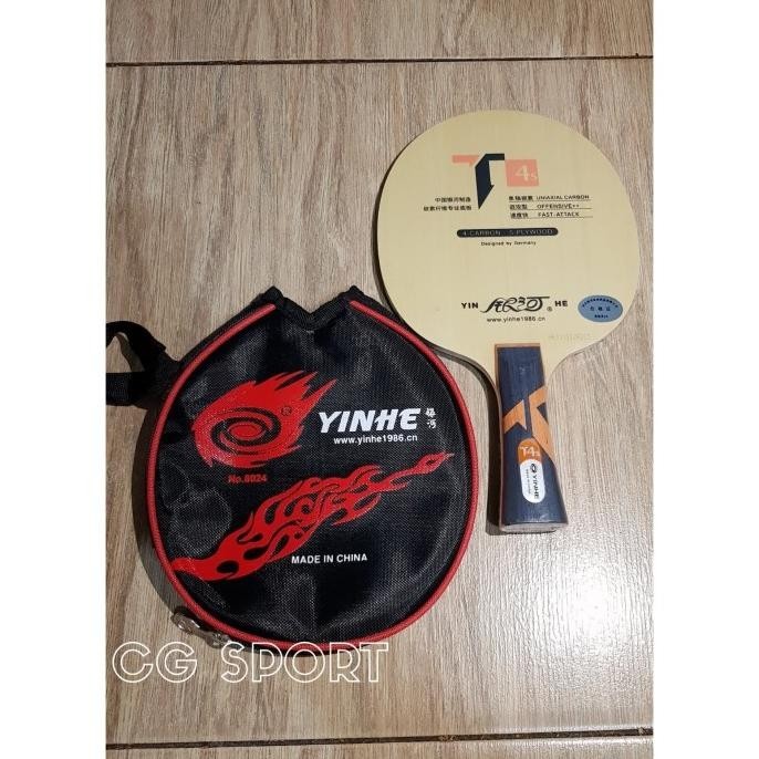 Kayu Pingpong Yinhe T4s Carbon Blade Yinhe T-4s