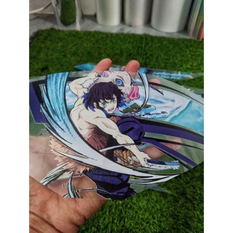 Striping Sticker Transparan Honda Vario Led Old 125/150 Costum Anime karakter Hashibira