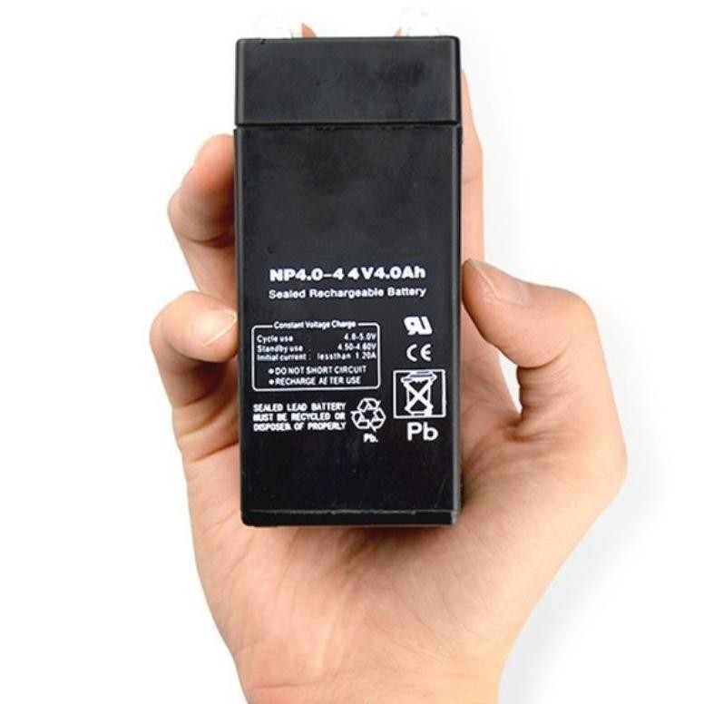 BATERAI AKI 4V 4AH / BATERAI TIMBANGAN DIGITAL AKI MOTOR | BATERAI TIMBANGAN DIGITAL - BATERAI LAMPU