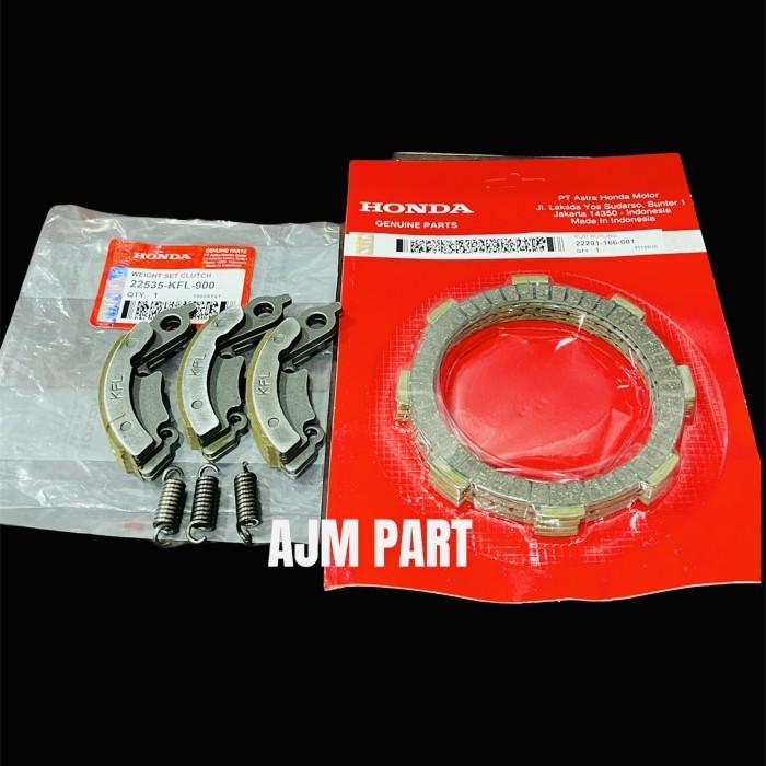 Kampas Ganda + Kampas Kopling Supra Fit New Fit S Fit X Fit R