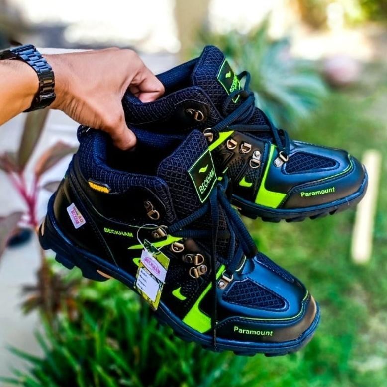 SEPATU BECKHAM PARAMOUNT// SEPATU GUNUNG//SEPATU HIKING 100 ORI COD