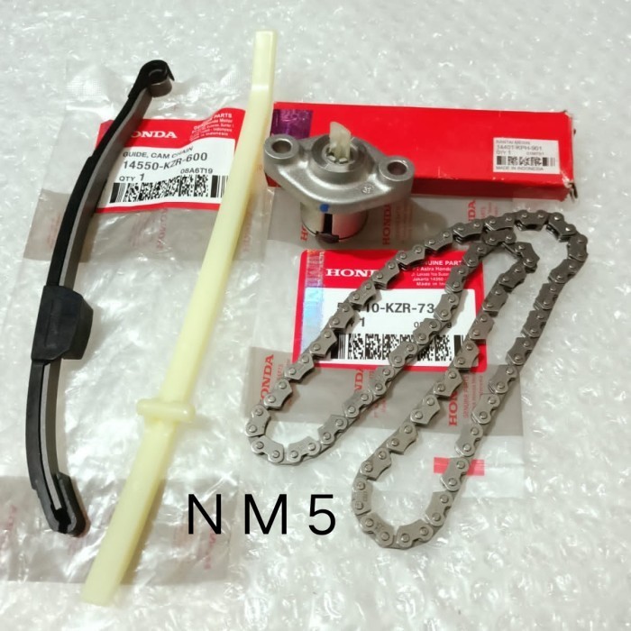 Tensioner+Rantai Keteng Kzr Vario 125 Fi/Esp+Lidah Tensioner Kzr