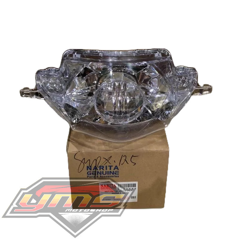 Reflektor lampu depan supra x 125 lama 2006
