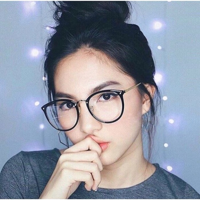 Kacamata / Frame Wanita Fashion Minus Plus 221 Premium Mewah Berkualitas
