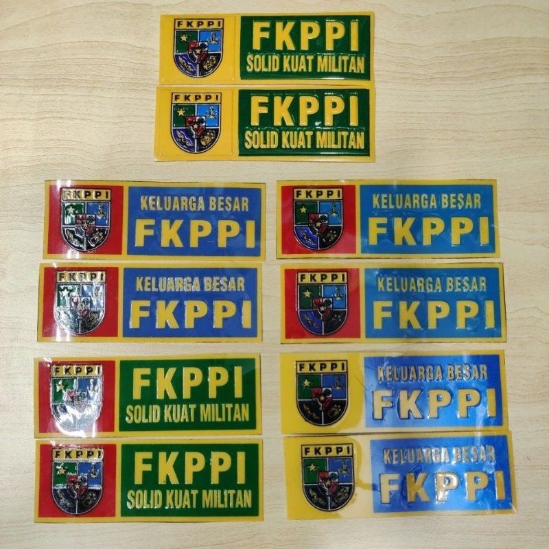 STIKER FKPPI PLAT NOMER