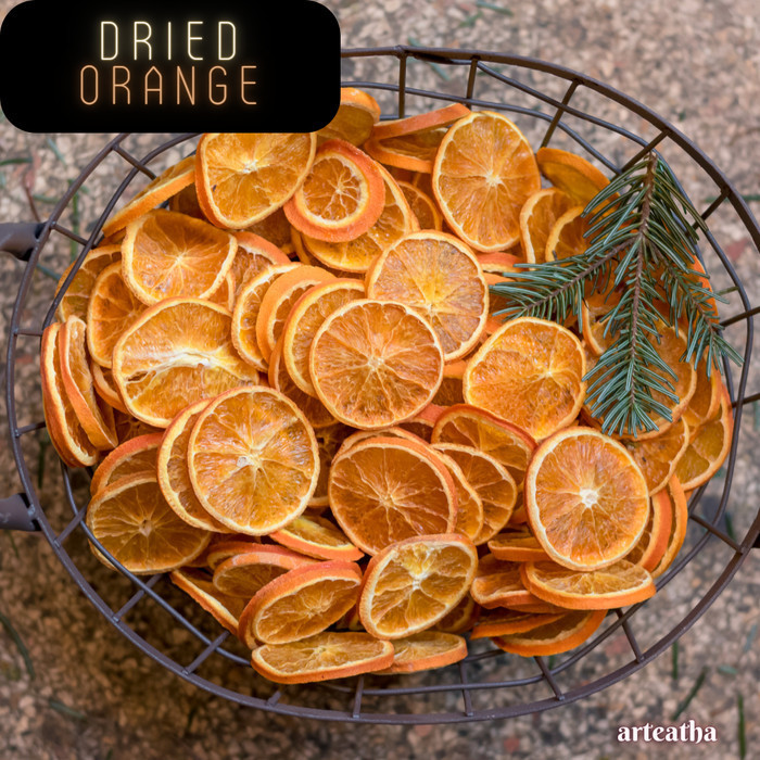 

BRG BARU Dried orange - jeruk iris kering - dehydrated orange - buah kerinh