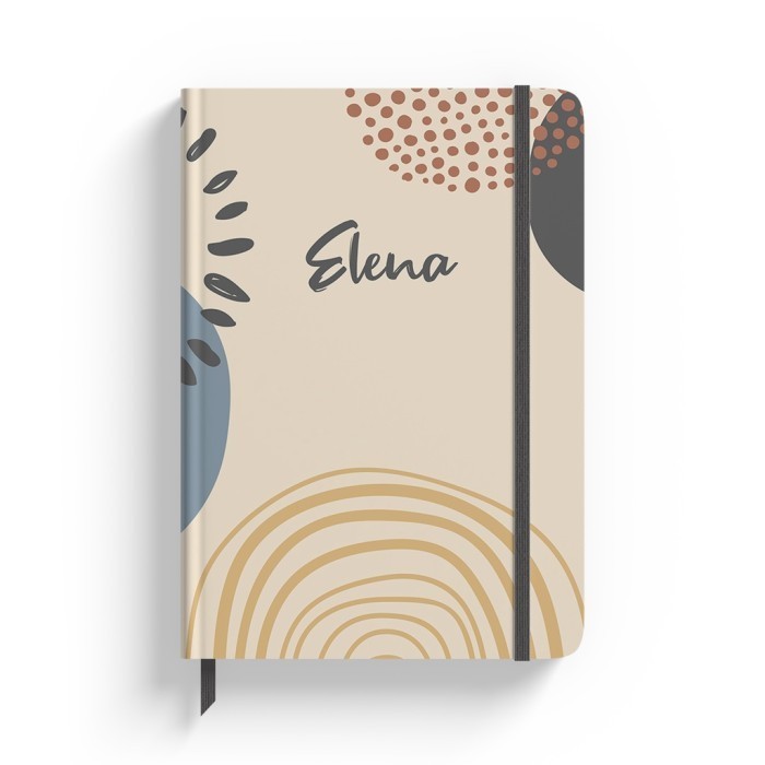 

Basic Notebook - Ellipse Custom Notebook - Bullet Journal BRG BARU